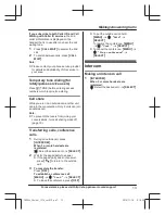 Предварительный просмотр 13 страницы Panasonic KX-TGC364 Operating Instructions Manual