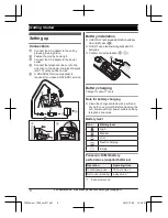 Preview for 8 page of Panasonic KX-TGC380C Operating Instructions Manual