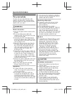 Preview for 6 page of Panasonic KX-TGC410BX Operating Instructions Manual