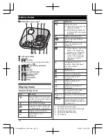 Preview for 12 page of Panasonic KX-TGC410BX Operating Instructions Manual