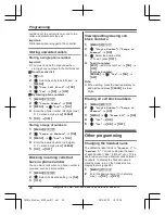 Предварительный просмотр 28 страницы Panasonic KX-TGC410E Operating Instructions Manual