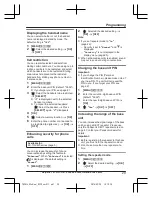 Предварительный просмотр 29 страницы Panasonic KX-TGC410E Operating Instructions Manual