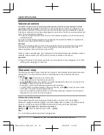 Preview for 38 page of Panasonic KX-TGC410E Operating Instructions Manual