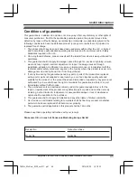 Preview for 45 page of Panasonic KX-TGC410E Operating Instructions Manual