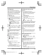 Preview for 29 page of Panasonic KX-TGC460E Operating Instructions Manual