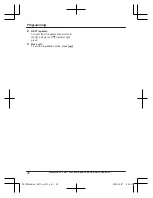 Preview for 30 page of Panasonic KX-TGC460E Operating Instructions Manual