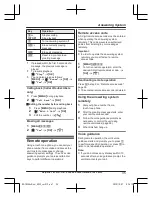 Preview for 35 page of Panasonic KX-TGC460E Operating Instructions Manual