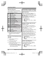 Preview for 36 page of Panasonic KX-TGC460E Operating Instructions Manual