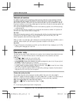 Preview for 38 page of Panasonic KX-TGC460E Operating Instructions Manual