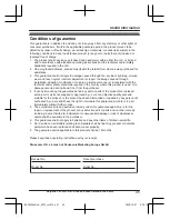 Preview for 45 page of Panasonic KX-TGC460E Operating Instructions Manual