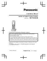 Preview for 1 page of Panasonic KX-TGCA35 Installation Manual