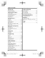 Preview for 2 page of Panasonic KX-TGD210 Operating Instructions Manual