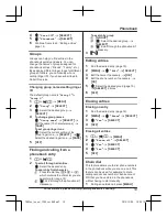 Preview for 19 page of Panasonic KX-TGD210 Operating Instructions Manual