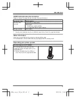 Preview for 5 page of Panasonic KX-TGD223C Operating Instructions Manual