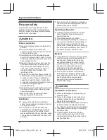 Preview for 6 page of Panasonic KX-TGD223C Operating Instructions Manual