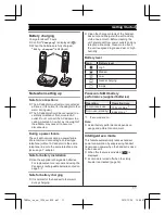 Preview for 11 page of Panasonic KX-TGD223C Operating Instructions Manual