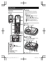 Preview for 12 page of Panasonic KX-TGD223C Operating Instructions Manual