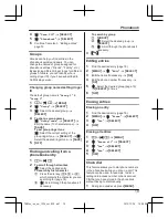 Preview for 19 page of Panasonic KX-TGD223C Operating Instructions Manual