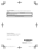 Preview for 48 page of Panasonic KX-TGD223C Operating Instructions Manual