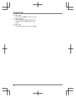 Preview for 34 page of Panasonic KX-TGD310BX Operating Instructions Manual