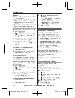 Preview for 30 page of Panasonic KX-TGD310E Operating Instructions Manual