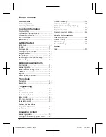 Preview for 2 page of Panasonic KX-TGD320AL Operating Instructions Manual