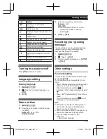 Preview for 13 page of Panasonic KX-TGD320AL Operating Instructions Manual