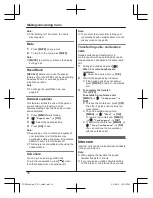 Preview for 16 page of Panasonic KX-TGD320AL Operating Instructions Manual