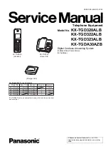 Предварительный просмотр 1 страницы Panasonic KX-TGD320ALB Service Manual