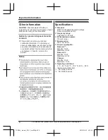 Предварительный просмотр 8 страницы Panasonic KX-TGD432 Operating Instructions Manual