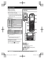 Предварительный просмотр 10 страницы Panasonic KX-TGD432 Operating Instructions Manual