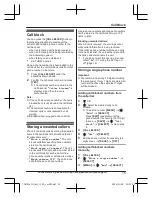 Предварительный просмотр 15 страницы Panasonic KX-TGD432 Operating Instructions Manual