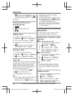 Предварительный просмотр 18 страницы Panasonic KX-TGD432 Operating Instructions Manual