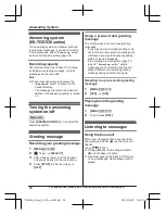 Предварительный просмотр 28 страницы Panasonic KX-TGD432 Operating Instructions Manual