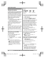 Предварительный просмотр 32 страницы Panasonic KX-TGD432 Operating Instructions Manual