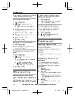 Preview for 30 page of Panasonic KX-TGD510 Operating Instructions Manual