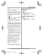 Preview for 33 page of Panasonic KX-TGD510 Operating Instructions Manual