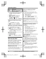 Preview for 36 page of Panasonic KX-TGD510 Operating Instructions Manual