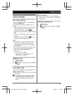 Предварительный просмотр 13 страницы Panasonic KX-TGD510UE Operating Instructions Manual