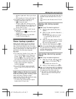 Предварительный просмотр 17 страницы Panasonic KX-TGD510UE Operating Instructions Manual