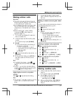 Предварительный просмотр 21 страницы Panasonic KX-TGD560 Operating Instructions Manual