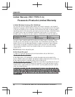 Preview for 84 page of Panasonic KX-TGD560 Operating Instructions Manual
