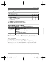 Preview for 3 page of Panasonic KX-TGD583 Installation Manual