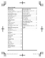 Preview for 2 page of Panasonic KX-TGD610 Operating Instructions Manual