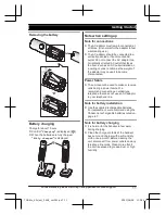 Preview for 11 page of Panasonic KX-TGD610 Operating Instructions Manual