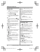 Preview for 16 page of Panasonic KX-TGD610 Operating Instructions Manual