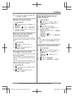 Preview for 21 page of Panasonic KX-TGD610 Operating Instructions Manual