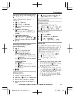 Preview for 23 page of Panasonic KX-TGD610 Operating Instructions Manual