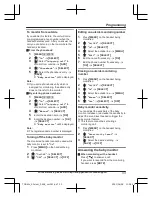 Preview for 33 page of Panasonic KX-TGD610 Operating Instructions Manual