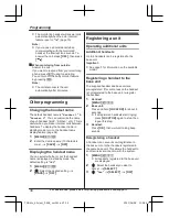 Preview for 34 page of Panasonic KX-TGD610 Operating Instructions Manual